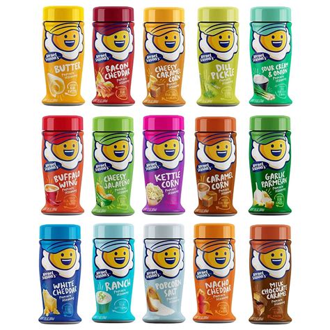 Snapklik.com : Kernel Seasons Popcorn Flavors Variety Pack Of 15 Flavors