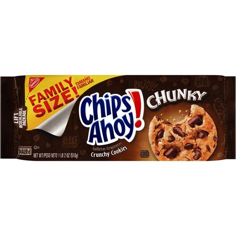 CHIPS AHOY! Chunky Chocolate Chip Cookies, 18 oz - Walmart.com