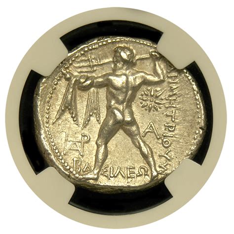 Kingdom of Macedon - 306-283 B.C. Demetrius I Pilorcetes Silver ...