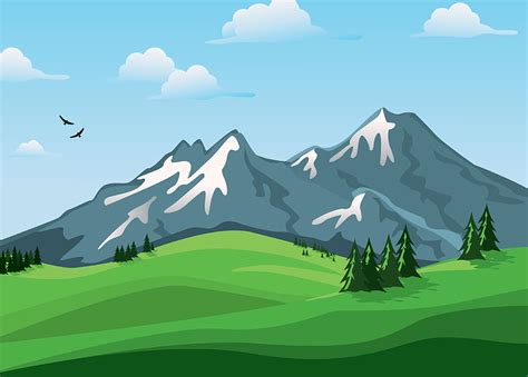 Landscape, Nature, Mountains, Vector HD wallpaper | Pxfuel