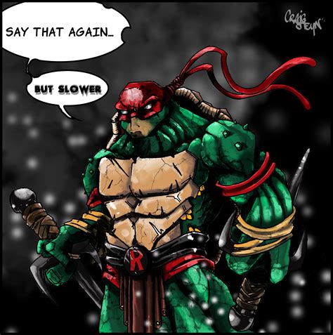 Raphael fan art by Me, traditional and digital coloring : r/TMNT