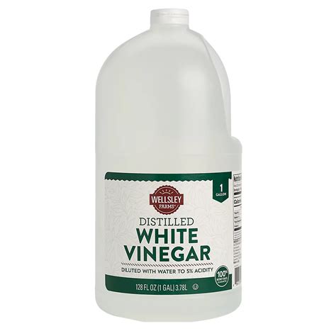 How Much Does a Gallon of White Vinegar Weigh