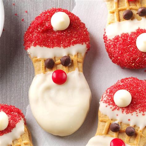 Santa Claus Cookies Recipe | Taste of Home