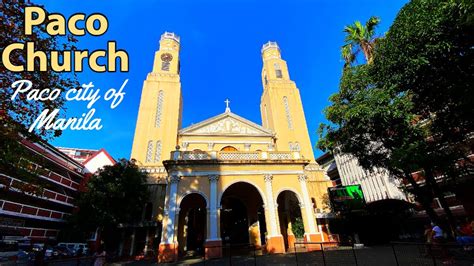 Paco Church located in Paco city of Manila - YouTube