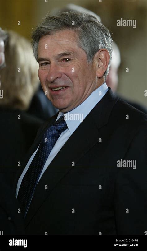 Former World Bank President Paul Wolfowitz arrives for the ceremony ...