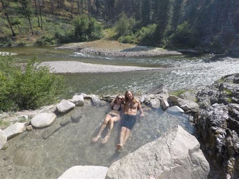 Pine Flatts Hot Springs in Lowman Idaho | State parks, Hot springs, Travel