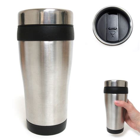 Kochen & Genießen Coffee Travel Mug Stainless Steel Cup Tumbler Thermos ...