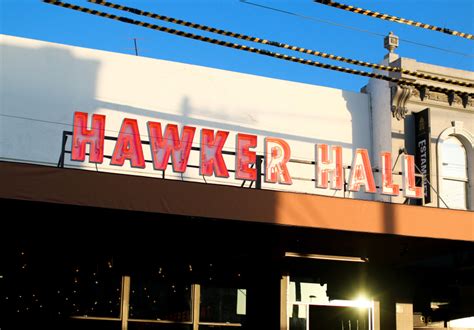 Hawker Hall - Broadsheet