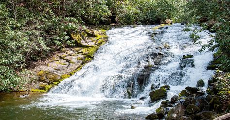 Hike Three Waterfalls Loop, Bryson City, North Carolina