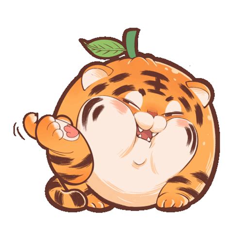 23 Cute fat tiger emoji – 🔥100000+ 😝 Funny Gif Emoji Emoticons Box 😘 ...