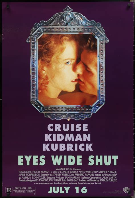 Eyes Wide Shut Vintage Stanley Kubrick Movie Poster