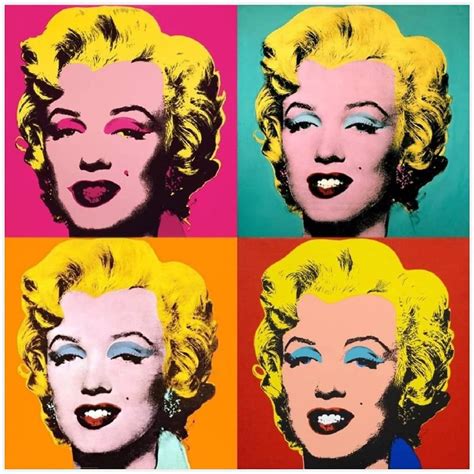 Pintura al óleo Andy Warhol Marilyn Díptico Póster de la pared del arte de la decoración de la ...