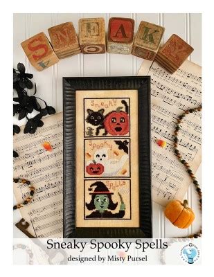 Sneaky Spooky Spells – Stitch ‘N Frame