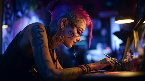 Cybergoth Tattoo Artists