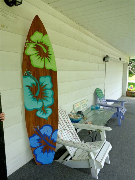 Offering Design for LIMITED TIME: 6 Foot Wood Hawaiian Surfboard Wall ...