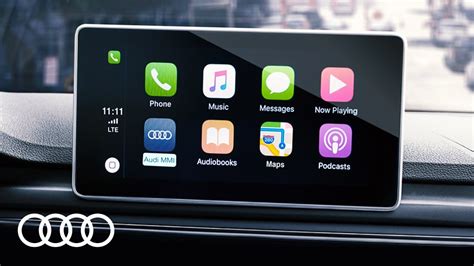 Audi smartphone interface - YouTube