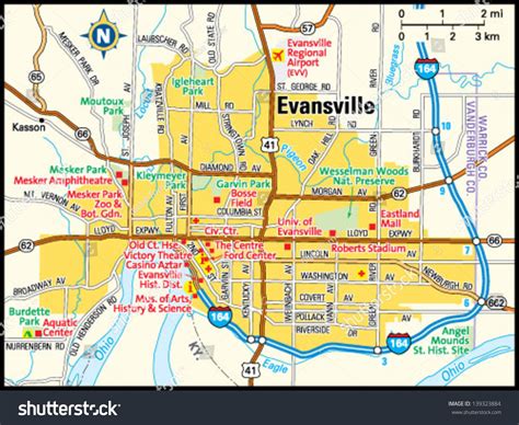 Evansville Indiana Map – Get Map Update