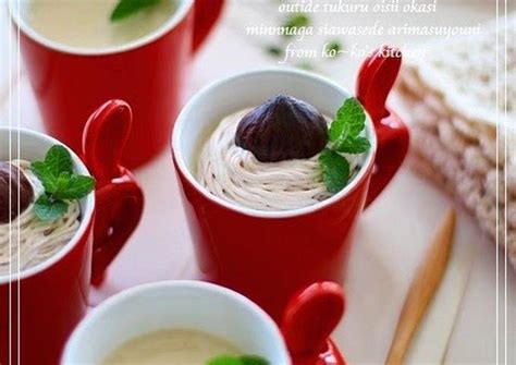 Chestnut Pudding Recipe by cookpad.japan - Cookpad
