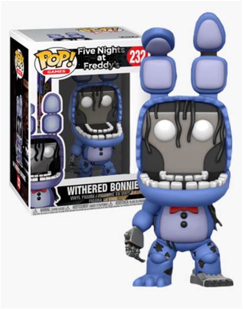 Five Nights At Freddy’s - Withered Bonnie Funko Pop, HD Png Download - kindpng