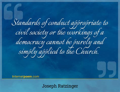 Standards of conduct appropriate to civil society or ... #1