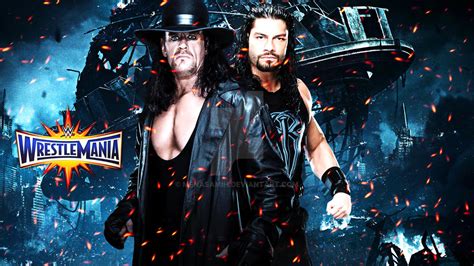 The Undertaker vs. Roman Reigns Wrestlemania 33 by menasamih on DeviantArt