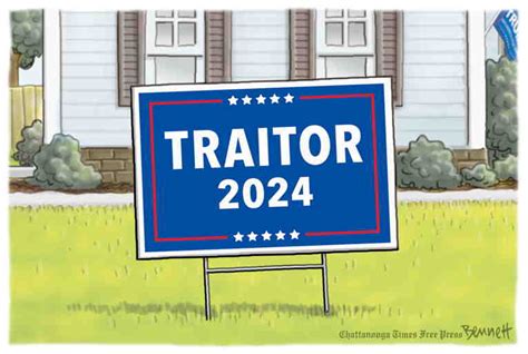 Political Cartoon on 'Trump Eyes 2024' by Clay Bennett, Chattanooga Times Free Press at The ...