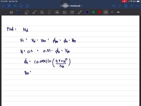 Consider an n-channel GaAs MESFET at T=300 K with ϕB n=0.85 V and a=0.25 μm. Determine the ...