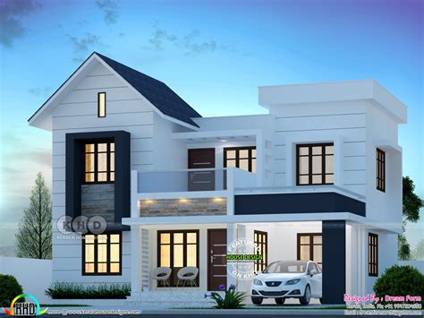 4 bedroom 1750 sq.ft modern home design - Kerala Home Design and Floor Plans - 9K+ Dream Houses