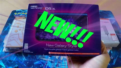 NEW 3DS XL Galaxy Edition!!!! - YouTube