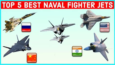 Top 5 Best Naval Fighter Jets in the world . Carrier Based - YouTube