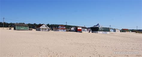 Praia da Saúde Beach in Costa da Caparica, Almada • Portugal