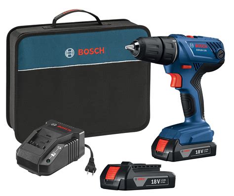 BOSCH, 18V DC, Compact, Drill Kit - 446P32|GSR18V-190B22 - Grainger