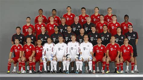 Players of FC Bayern Munchen Team Wallpaper Download 3840x2160