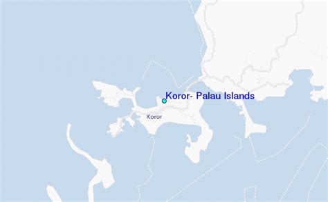 Koror, Palau Islands Tide Station Location Guide