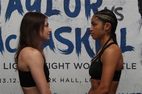 Photos: Katie Taylor vs. Jessica McCaskill, Undercard - Weigh-In ...