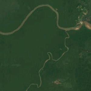 Casiquiare canal (river bifurcation) in Curiapo, Venezuela - Virtual ...