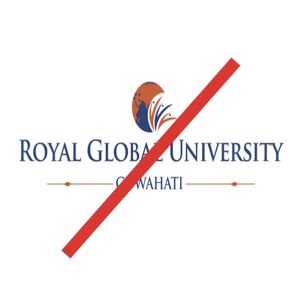 University logo:Royal Global University