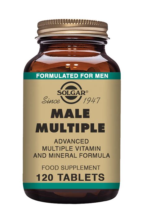 Solgar Male Multiple Multivitamin 120 tablets | Online Health Shop