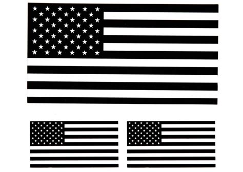 American Flag Clip Art Black And White - img-loaf