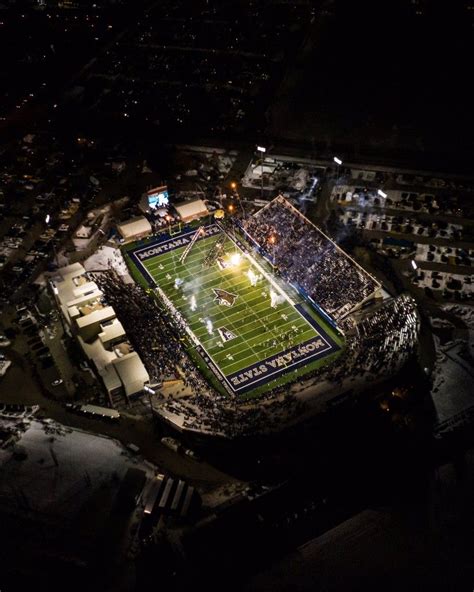 Bobcat stadium at Montana State University, Bozeman Montana Montana ...