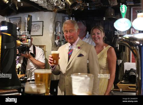 Prince Charles the Prince of Wales visits North Wales Stock Photo - Alamy