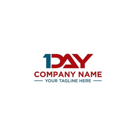 Premium Vector | 1 day logo sign design