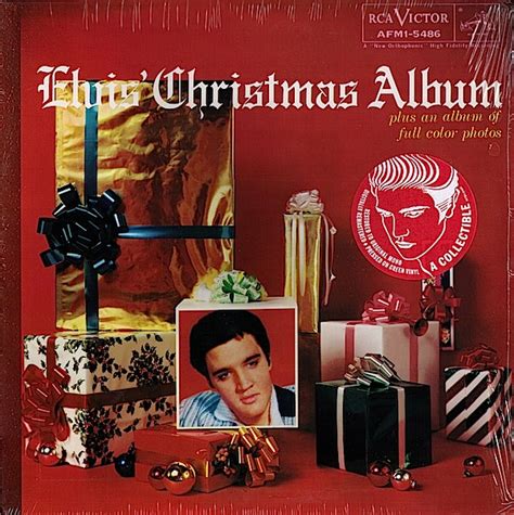 Elvis Presley - Elvis' Christmas Album (Vinyl, LP, Album, Reissue, Remastered, Mono) | Discogs