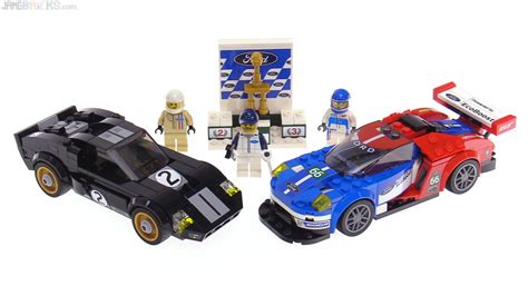 LEGO Speed Champions Ford GT & GT40 review! 75881