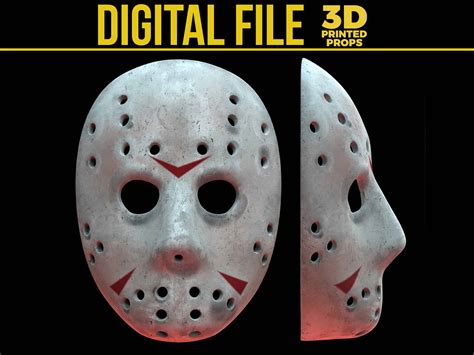 Jason Voorhees Mask - 3D PRINTED PROPS