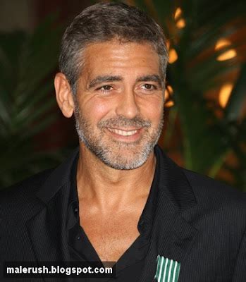 George Clooney with Beard | FAMOUS HOT GUYS