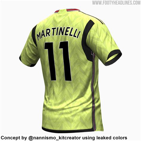 Based On Leaked Colors: Arsenal 23-24 Away Kit Concept - Footy Headlines