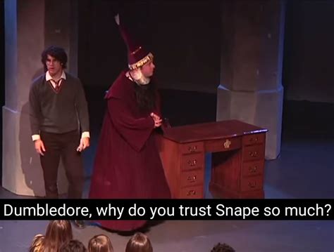 I'm watching a very potter musical and, suffice to...