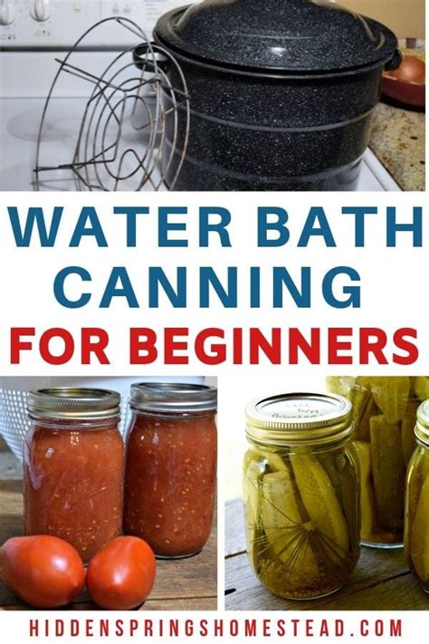 Water Bath Canning Problems and Solutions for Beginners