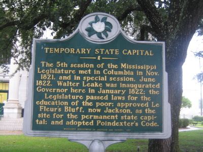 Pine Belt - MISSISSIPPI HISTORICAL MARKERS